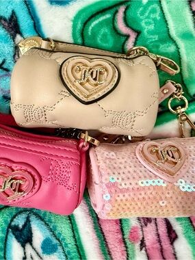 Juicy Couture mini bag charms